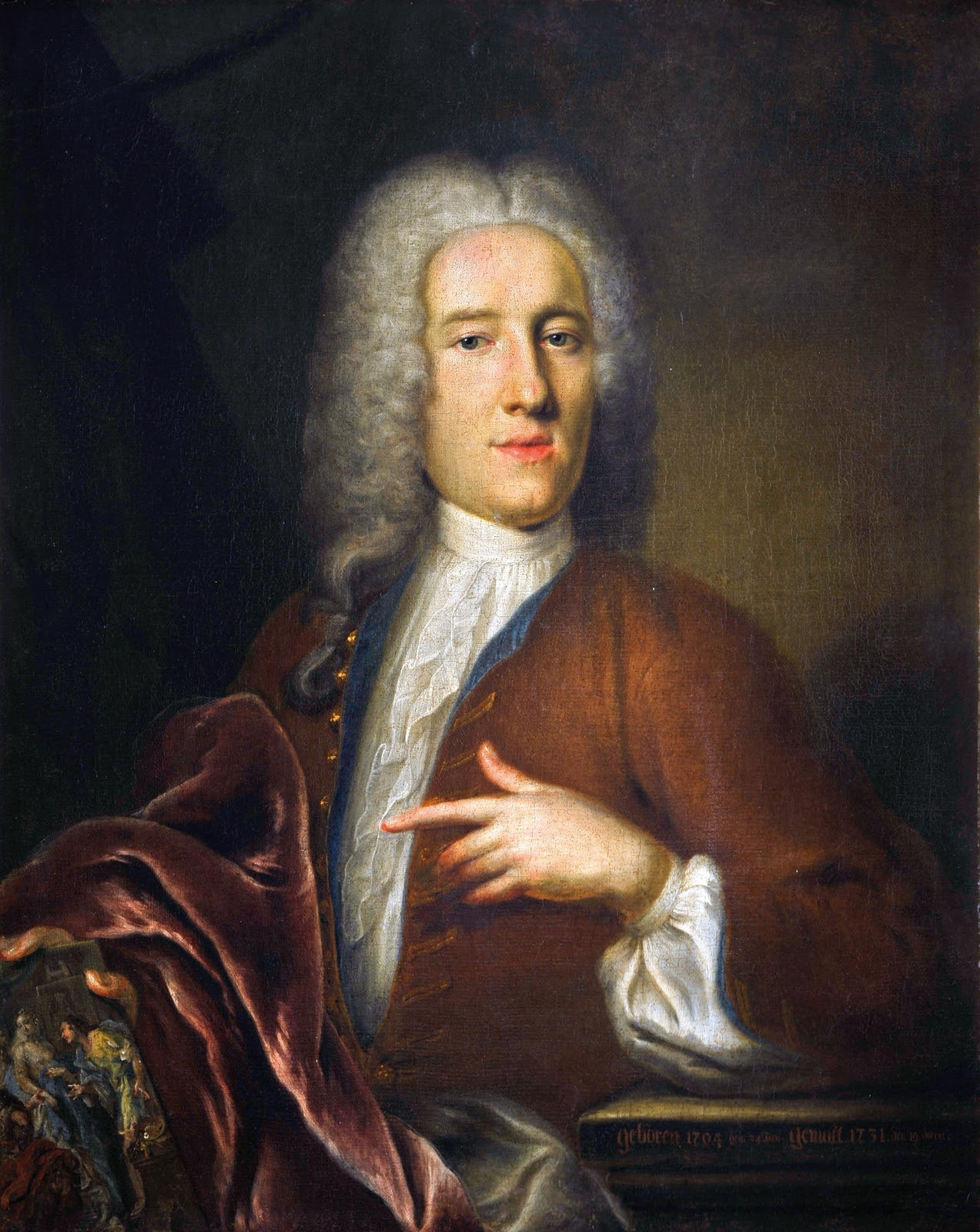 Автопортрет (Self-portrait) 1731 Инсбрук, Тирольский провинциальный музей Фердинандеум