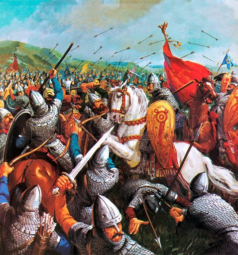Battle of Hastings, 1066 stock image | Look and Learn