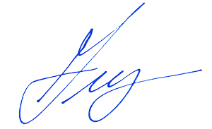 Signature of President Gregory L. Fenves