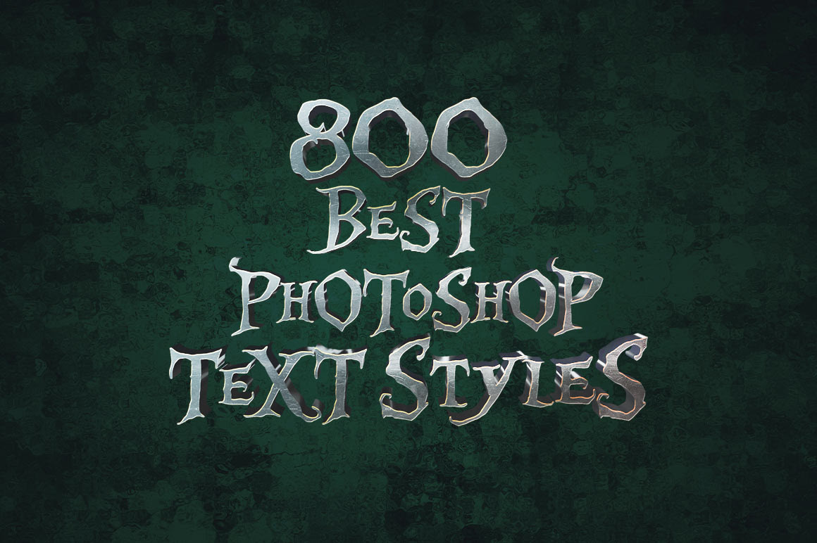 text styles photoshop