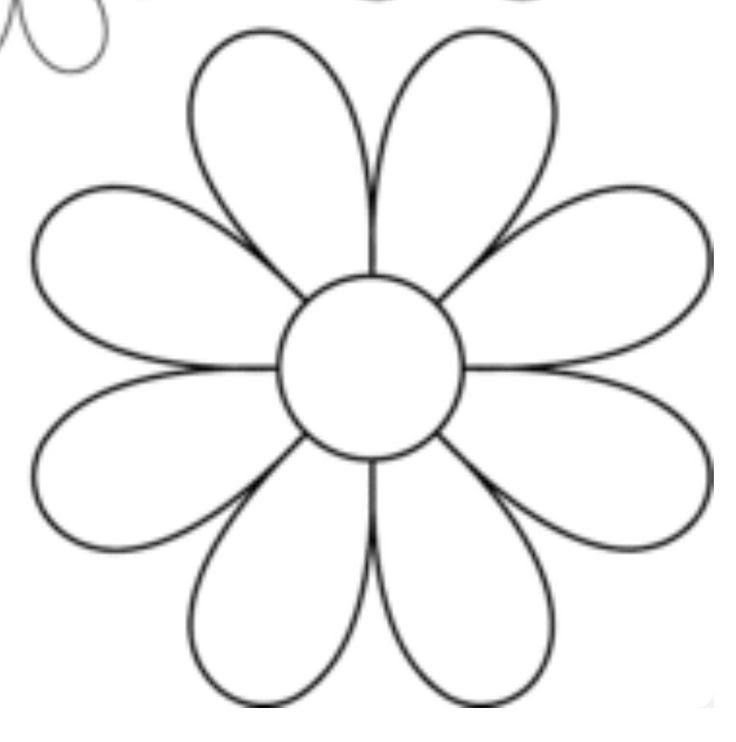 Pin by Sara West on flowers Flower template, Paper flower template