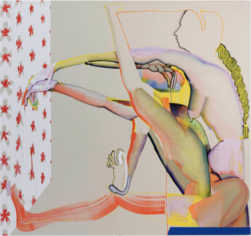 Christina Quarles, Hard Pressed, 2017.