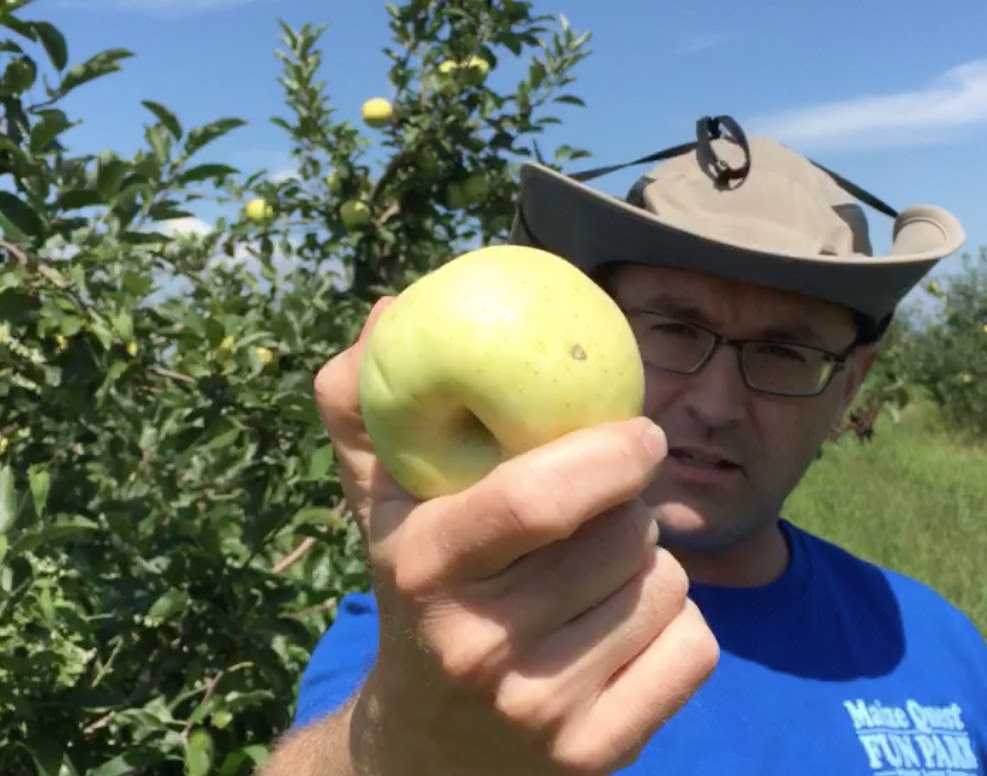 Farmer Hugh Eats Fruit
