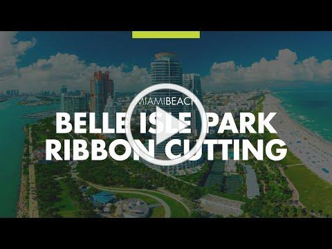 Belle Isle Park Ribbon Cutting