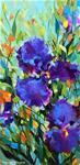 Signs of Spring Purple Iris and a Sonoma, California Workshop by Nancy Medina Art - Posted on Saturday, April 4, 2015 by Nancy Medina