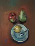 Still Life with Fruit - Posted on Sunday, January 25, 2015 by Andre Pallat