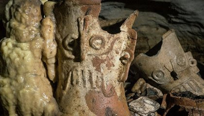 Cave Full of Untouched Maya Artifacts Found at Chichén Itzá image