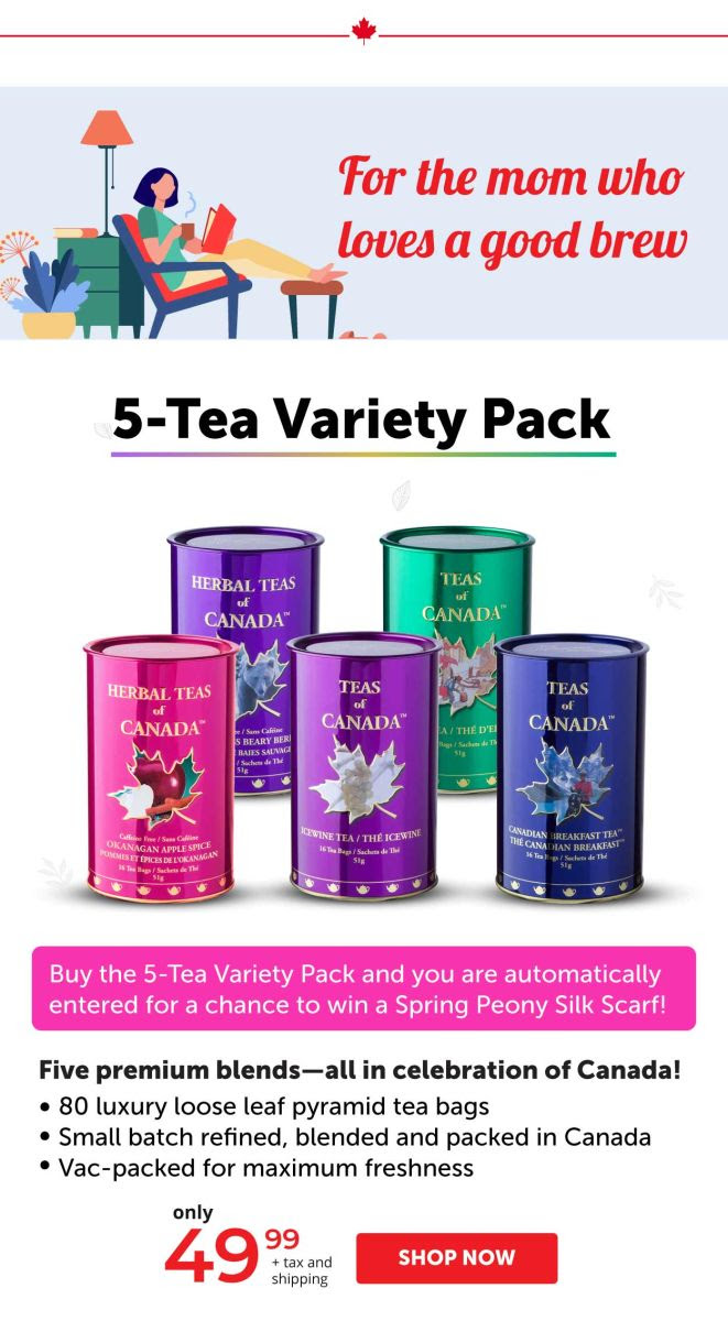 5-tea variety pack