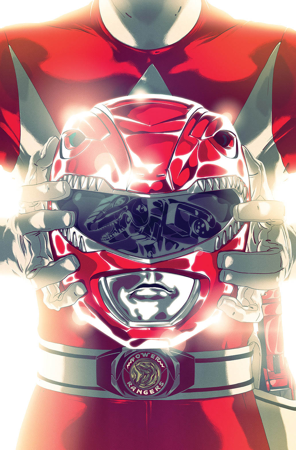 Mighty Morphin Power Rangers #1 Red Ranger Cover