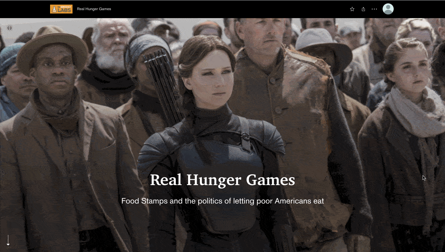 End the American Hunger Games by voting for leaders who put your interests first.