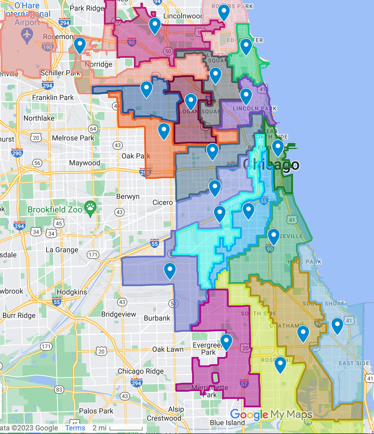 CHICAGO GOP: Proposed Chicago School District Map is 