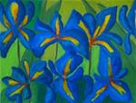 Blue Iris - Posted on Sunday, December 14, 2014 by Sonia Rumzi