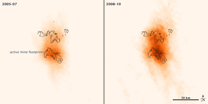 Emissions from Oil Sands Mining Emissions from Oil Sands Mining