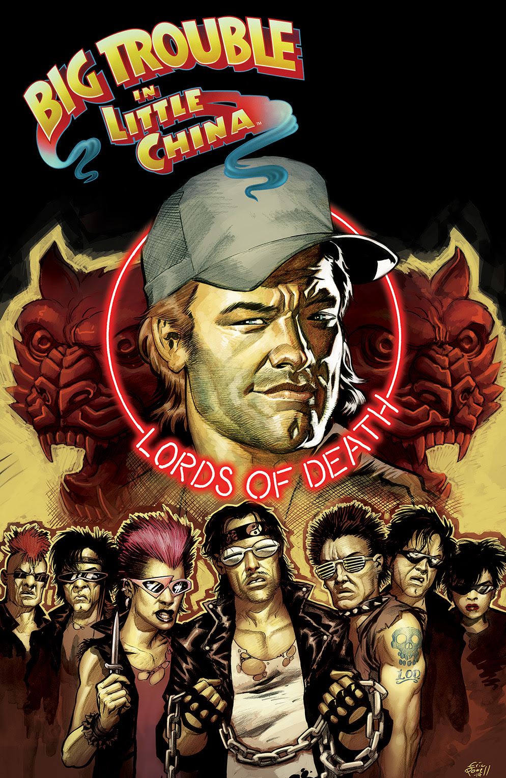 BIG TROUBLE IN LITTLE CHINA #7 Cover A by Eric Powell