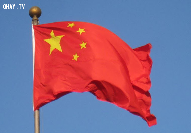 7. Trung Quốc,ý nghĩa quốc kì,lá cờ của các nước,những điều thú vị trong cuộc sống
