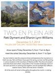Two En Plein Air Show - Posted on Thursday, December 4, 2014 by Sharon Lynn Williams