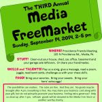 2014-09-07 3rd FreeMarket Poster