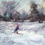 How to Add a Figure to a Pastel Landscape Painting part 2 - Posted on Sunday, March 1, 2015 by Karen Margulis