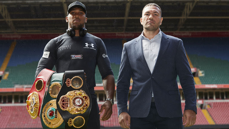 Anthony Joshua set to defend his three world heavyweight titles against Kubrat Pulev in December