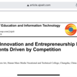 Competition stimulates Innovation and Entrepreneurship Education