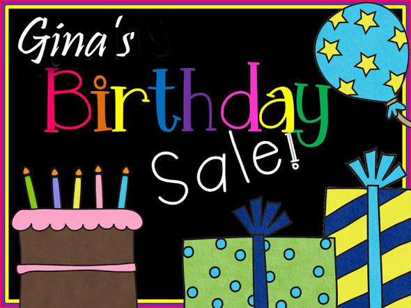 Gina's-Birthday-Sale