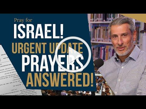 Bill Rejected! Prayers Answered! - Prayer for Israel update.