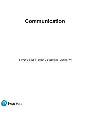 Communication: Principles for a Lifetime EPUB
