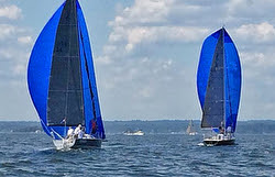 J/88s sailing Long Island Sound