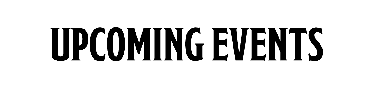 Upcoming Events