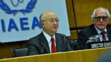 IAEA Director General Yukiya Amano.