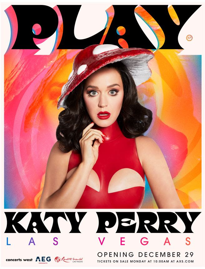 Tonight Katy Perry Will Launch “play ” Her First Ever Las Vegas Residency • Withguitars