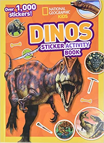 NG Kids Dinos Sticker Activity Book