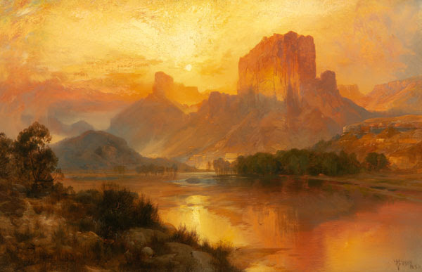 Thomas Moran, Green River, Wyoming, 1883; Estimate $1,000,000-1,500,000