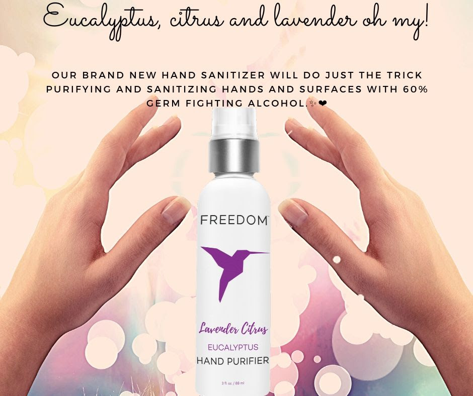 NEW Freedom Fresh Lavender Citrus Hand Sanitizer! | LIMITED STOCK!