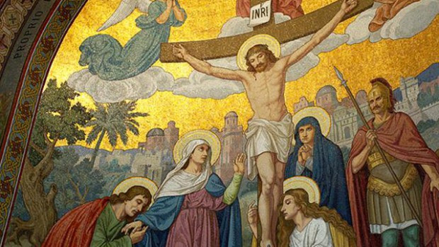 Christ croix, Lourdes