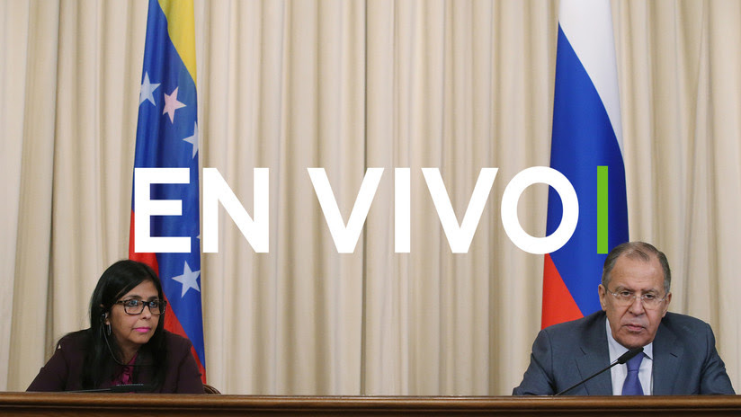 EN VIVO: La vicepresidenta venezolana Rodríguez y el canciller ruso Lavrov se reúnen en Moscú