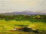 March Landscape, Contemporary Landscape Paintings by Arizona Artist Amy Whitehouse - Posted on Wednesday, March 18, 2015 by Amy Whitehouse