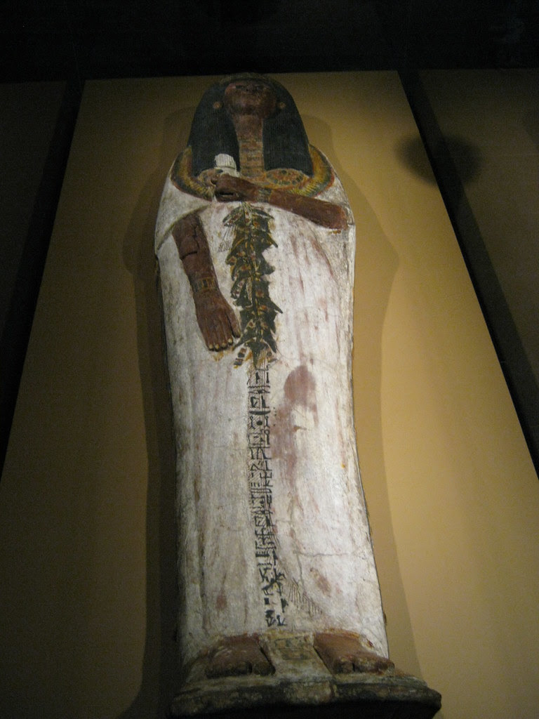 Brooklyn Museum Coffin of the Lady of the House, Weretwahsâ€¦ Flickr