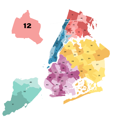 100PercentBronx: A Look At The 12th City Council Race by City and State