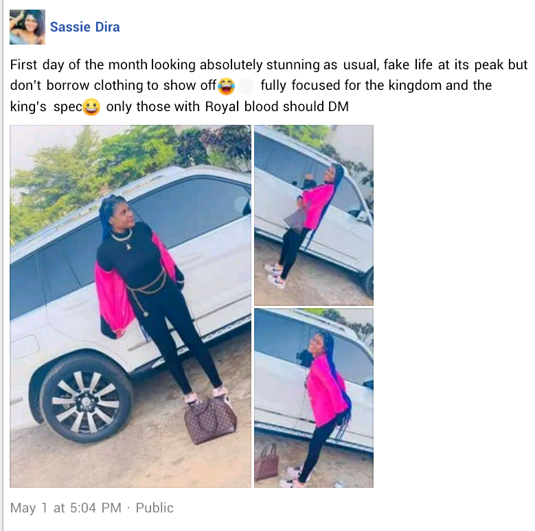 Nigerian lady arrested by EFCC for internet fraud shortly after welcoming new month with 