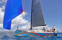 J/122 sailing at Heineken St Maarten Regatta