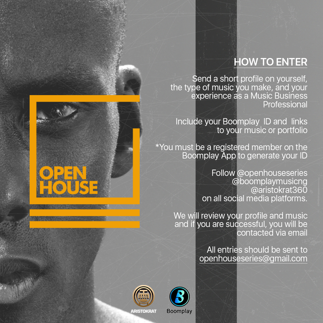 Aristokrat Group In Conjuction With Boomplay Empowers Nigerian Talents Through Its Open House Series 53 4112ba3d e00a 762b 52e5 ddf6e60226f6