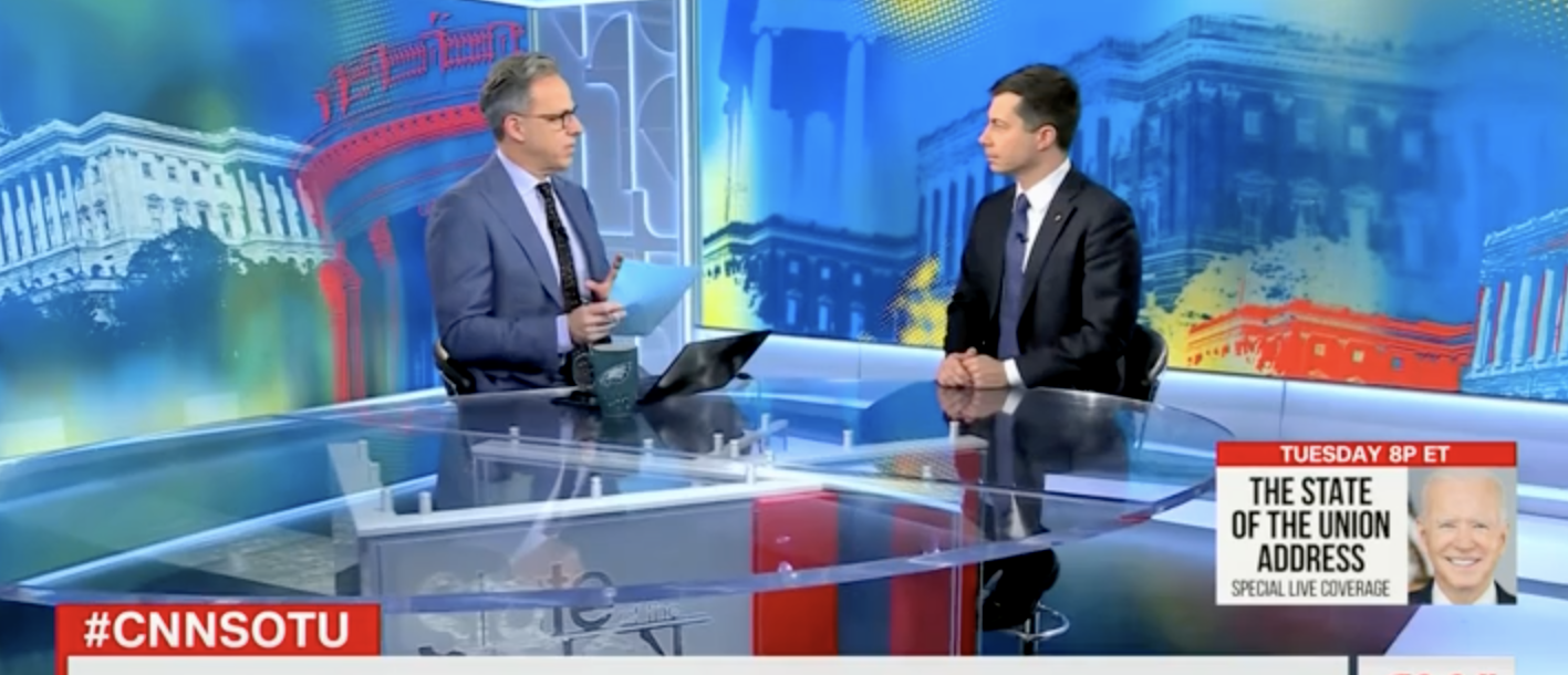 ‘Why Did The US Not Shoot It Down Then?’ Tapper Grills Buttigieg On Why Admin Waited So Long To Shoot Balloon Down