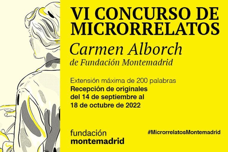 VI Concurso de Microrrelatos Carmen Alborch de Fundación Montemadrid