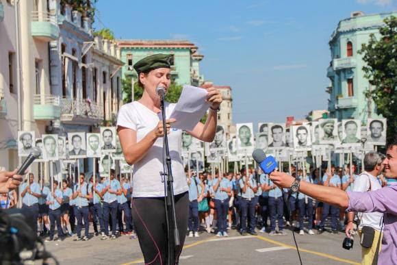 Marcha por los cinco en la habana 4