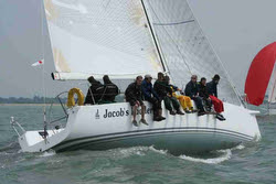 J/122 sailing Royal Yacht Squadron Bicentenary regatta