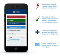 Screenshot of FEMA App