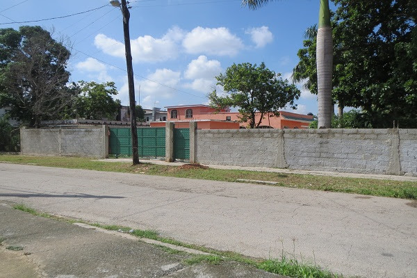 Foto 4. Vista Fondo de la vivienda de Ibrahím, por donde entraron los ladrones