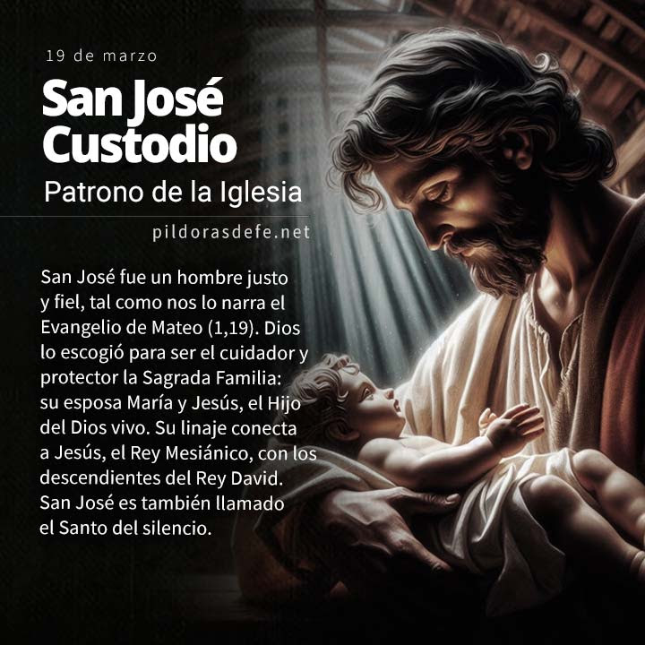 san jose custodio de sagrada familia patrono de la iglesia biografia