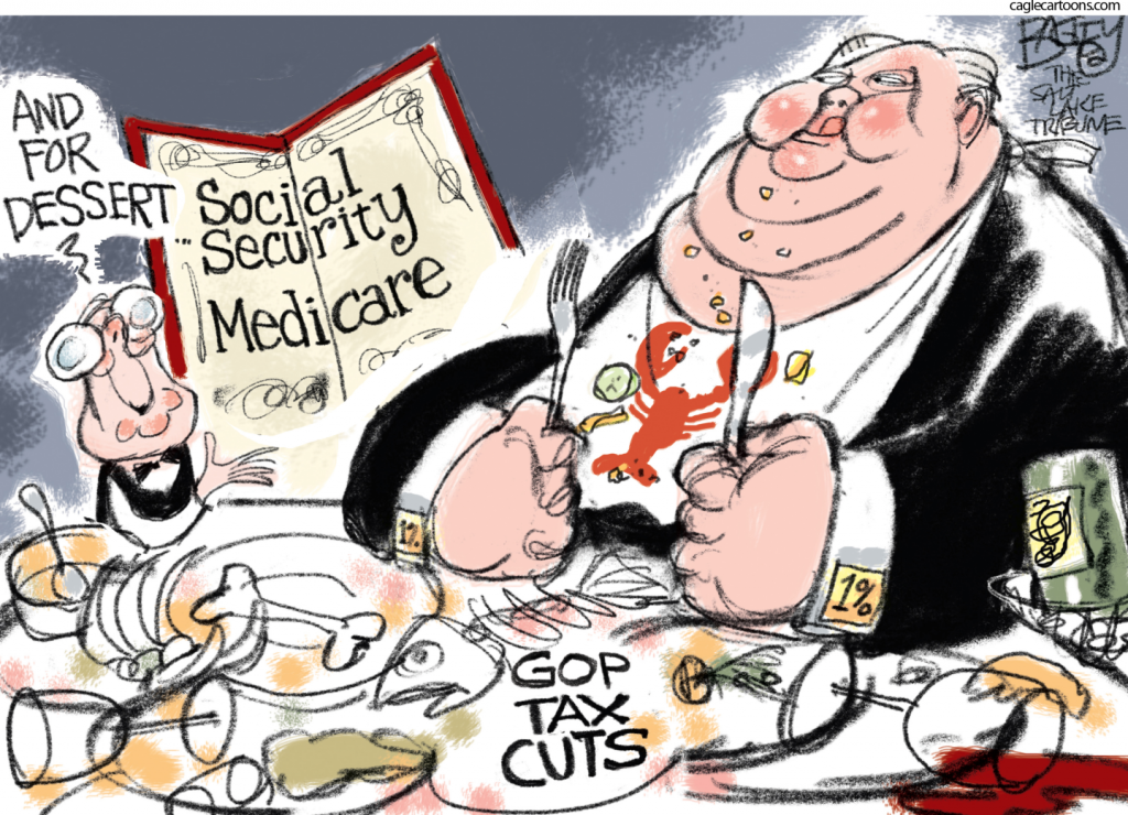 McConnell gives tax cuts to billionaires but cuts benefits for working Americans